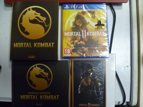 Mortal kombat omake books - 11,