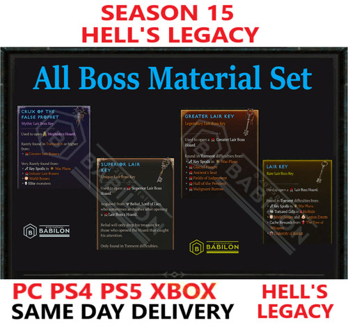 Season diablo all boss - season,