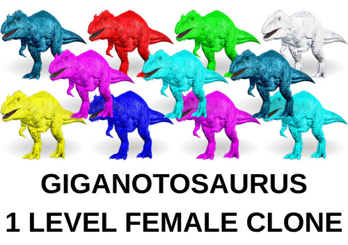 Giganotosaurus livello - giganotosaurus,