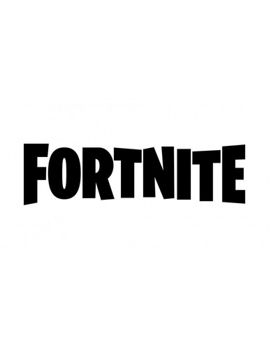 Adesivo murale vinile fortnite - adesivo,